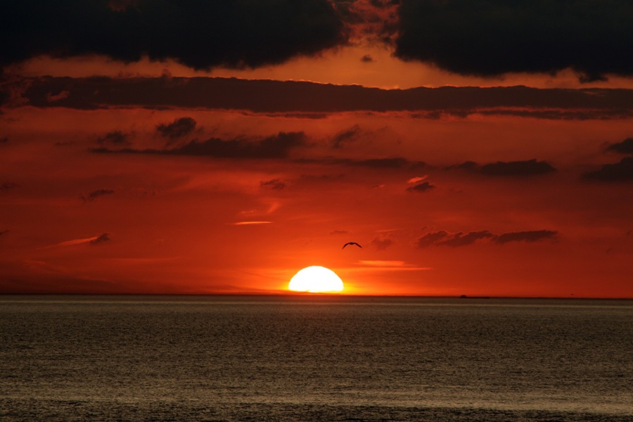 Sunset at Kijkduin